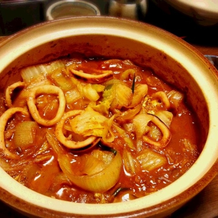 〆のイカワタご飯まで～ イカワタ野菜炒め♪